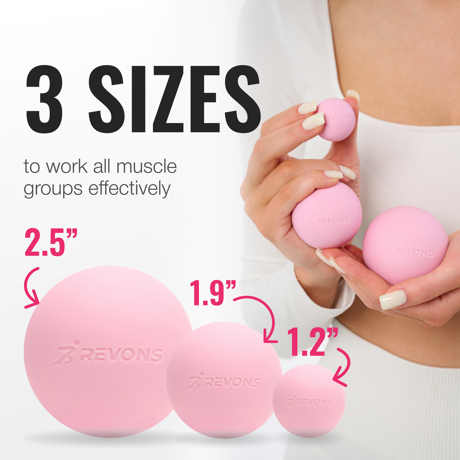 3 in 1 Massage Ball Set