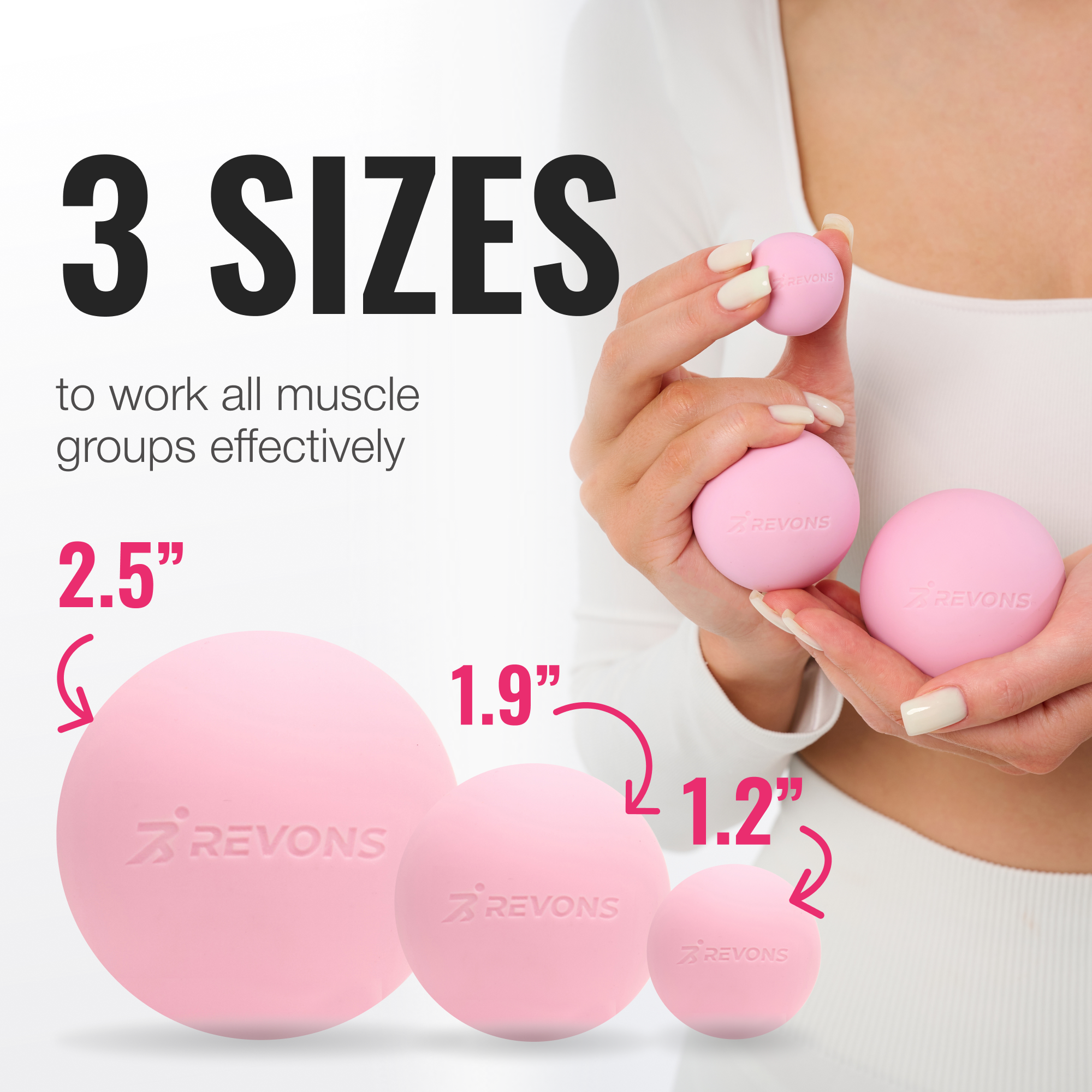 3 in 1 Massage Ball Set