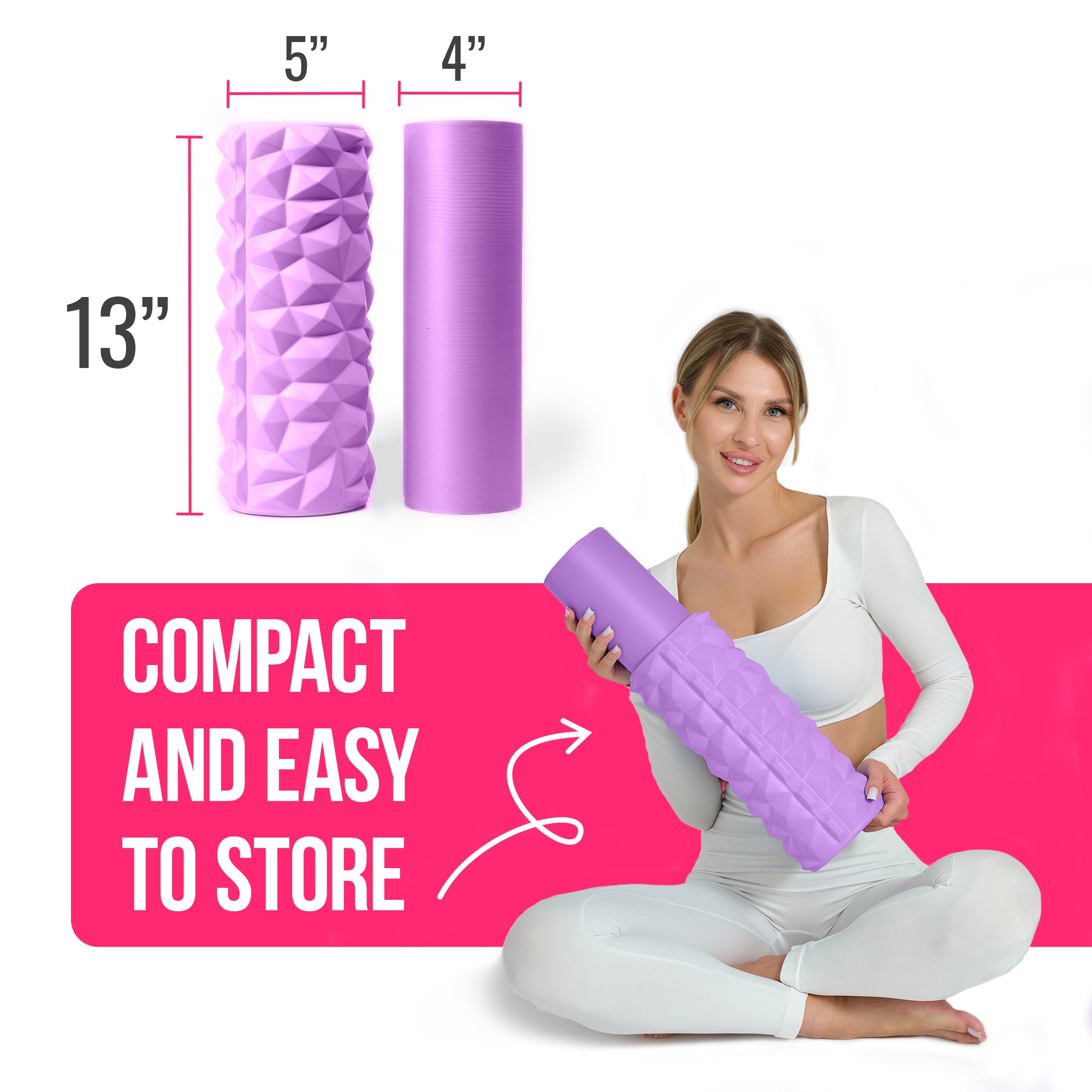 2-in-1 Foam Roller