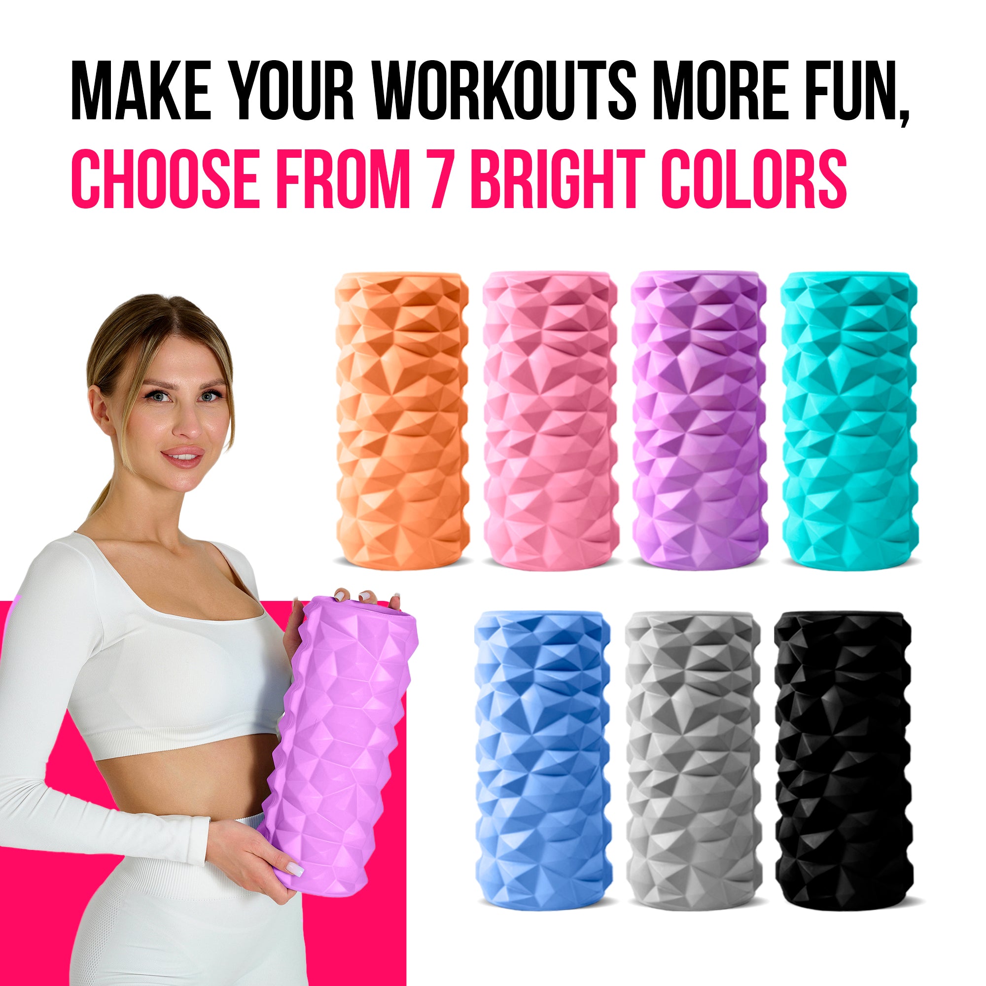 2-in-1 Foam Roller